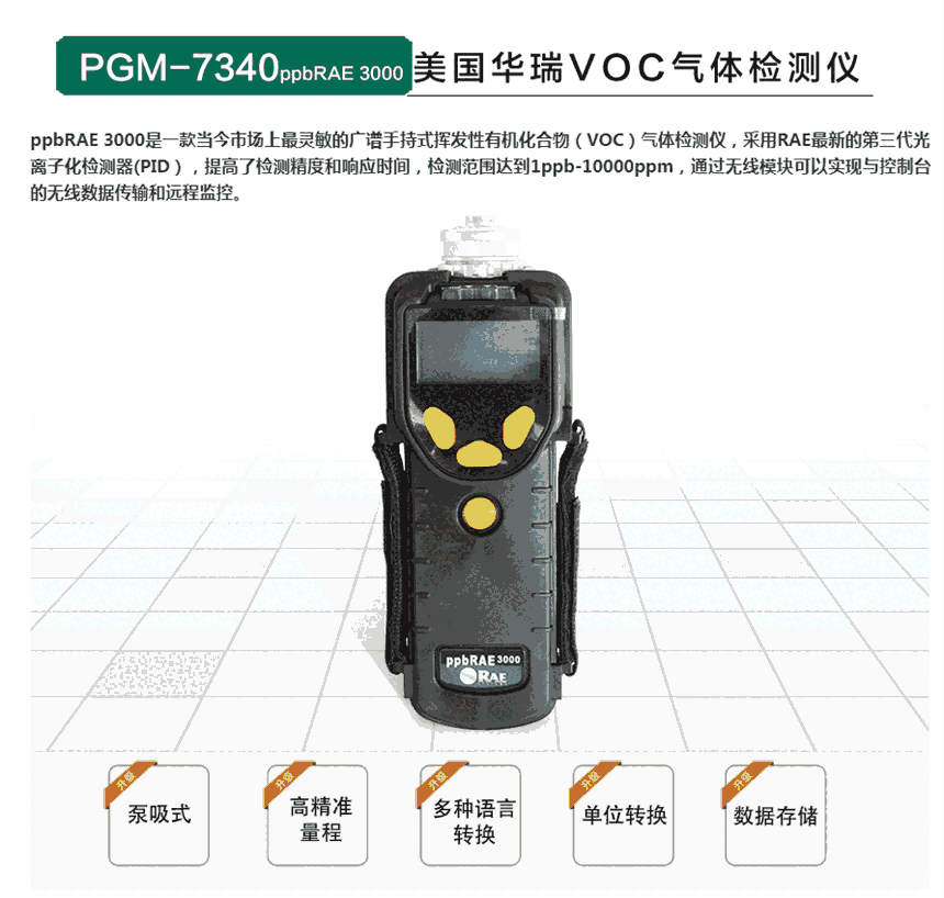 PGM-7340 ppbRAE 3000VOC