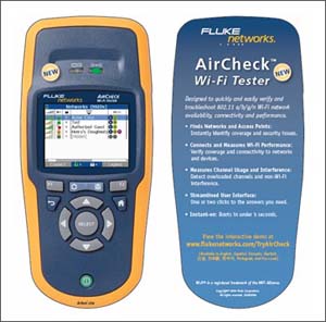 AirCheck Wi-Fi--»Fluke