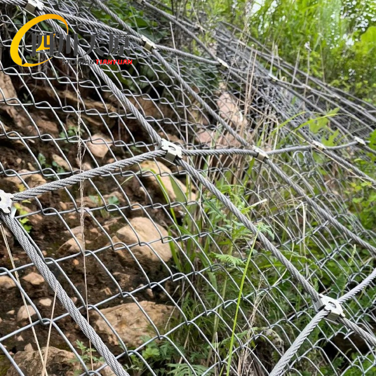 热镀锌主动边坡防护网防锈耐腐蚀铁路公路山体加工定制生产安装